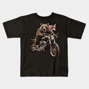 Grizzly Bear Curious Cubs Kids T-Shirt